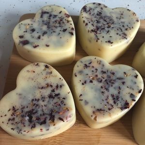 Homemade organic bar body lotion